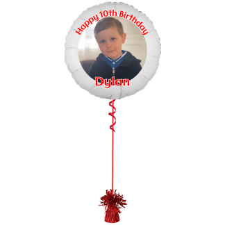 22" Photo Balloon - Helium Filled