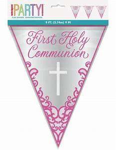 Banner Communion Pink Flag