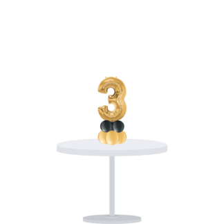 Mini Number Balloons