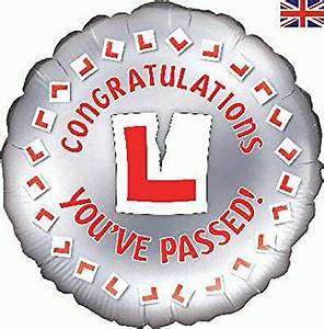 18" Congratulations Driving Test