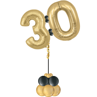 34" Double Number Helium Filled