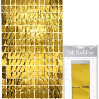 Rectangle Panel Backdrop Gold