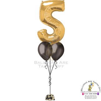 3's - 34" Number & 2 Latex