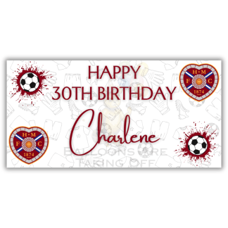 Banner - Football Hearts