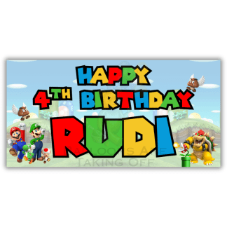 Banner - Mario