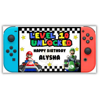 Banner - Mario Kart